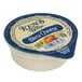 A container of Ken's Bleu Cheese Dressing on a white background.