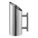 An Acopa stainless steel pitcher with a handle.