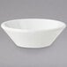 A white GET smooth melamine ramekin.