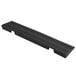 A black rectangular Cactus Mat vinyl edge ramp with black lines.