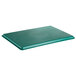 A green plastic Channel platter.