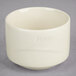 A Oneida Odyssey bouillon cup with a small handle on a white background.