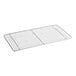 A Choice metal footed pan grate with a wire frame.