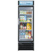 Turbo Air TGM-14RV 24 inch White and Black Single Glass Door Merchandising Refrigerator