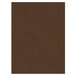 A brown rectangle with a white border and picture corners.