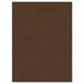 A brown rectangular menu board with a white border.