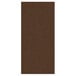 A brown rectangle with a white background.