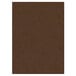 A brown rectangular hardboard menu board.