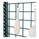 Two Franmara glassware washing brushes with foam loop heads hanging on a hook.