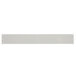 A white rectangular Metro qwikSIGHT louvered panel with holes.