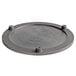 A round metal plate with two holes for Carnival King GCM16 crepe maker.