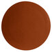 A brown G.E.T. Enterprises Bugambilia round disc with a textured surface and brown rim.