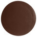 A brown G.E.T. Enterprises Bugambilia resin-coated aluminum round disc.