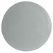 A white G.E.T. Enterprises steel round disc with a smooth finish.