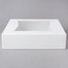 A white auto-popup window bakery box on a white surface.
