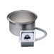 Wells SS10TDU 11 Qt. Round Drop-In Soup Well with Drain - Top Mount, Thermostatic Control, 120V