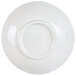A taupe round melamine bowl with a round rim.