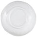 A taupe melamine bowl with a white background.