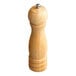 An Acopa wooden pepper mill with a metal top.