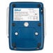 A blue rectangular Edlund BRAVO! digital meter with white text on the back.