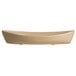 A G.E.T. Enterprises Bugambilia latte deep boat with a textured finish.