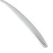 A close-up of a Bon Chef stainless steel slotted serving spoon with a hammered finish.
