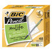Bic MP48BK Clear 0.7mm Xtra-Life HB Lead #2 Mechanical Pencil - 48/Pack