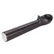 A black ice cream scoop with a white cap and handle.