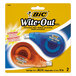 Two Bic Wite-Out tape dispensers in blue and orange packaging.