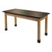 National Public Seating PSLT2448-36 24 inch x 48 inch Science Lab Table with Phenolic Top - 36 inch Height