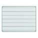 A rectangular green wire shelf with a grid pattern and four corner mounting holes.