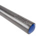 A Zeroll Zerolon TubMate ice cream spade with a blue and grey rubber grip handle.