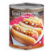 A Vanee #10 can of hot dog sauce with chili.