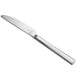 A Oneida Chef's Table stainless steel butter knife with a silver satin handle.