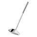 An American Metalcraft stainless steel spout ladle with a long, hollow handle.