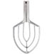 A silver Hobart mixer blade for 12 qt. bowls.