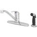 a close up of a faucet