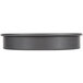 An American Metalcraft round black hard coat anodized aluminum cake pan.