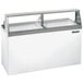 Master-Bilt DD-66 69 inch Straight Glass Ice Cream Dipping Cabinet