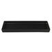 a black rectangular object with a white border