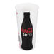 A white paper cold cup featuring a Coca-Cola Zero bottle graphic, designed to hold 22-24 ounces.