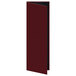 H. Risch, Inc. OM-2V Oakmont 4 1/4 inch x 14 inch 2-Panel Wine Menu Cover with Album Style Corners