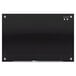 a black screen with a black background