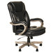 Alera ALETS4119G Transitional Series Black Leather Office Chair with ...