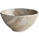 a bowl with a marble pattern