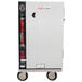 A white rectangular Metro TC90S heated holding cabinet with red and black text.