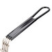 A black metal Cecilware fryer basket with a black handle.