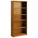 Bush PR76365 Envoy Series 29 7/8 inch x 11 3/4 inch x 66 3/8 inch Natural Cherry 5-Shelf Bookcase