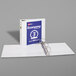 A white Avery Economy binder with 3 rings.