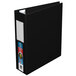 An Avery black heavy-duty non-view binder with label holder.